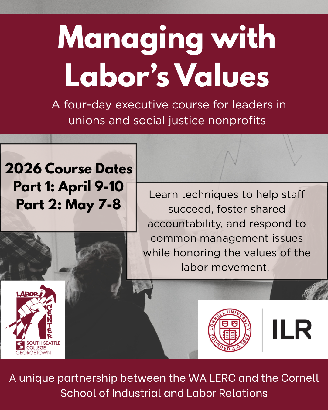 Managing with Labor's Values
